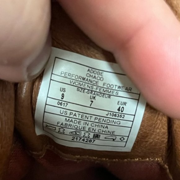 Chaco boots Women's 9 Sierra Lace Up Waterproof Leather Adobe Tan - Picture 6 of 6